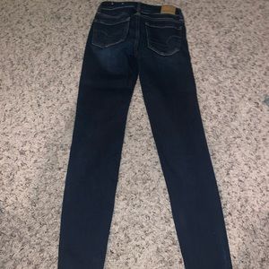 American eagle dark jeans , regular , size 0 , NEW